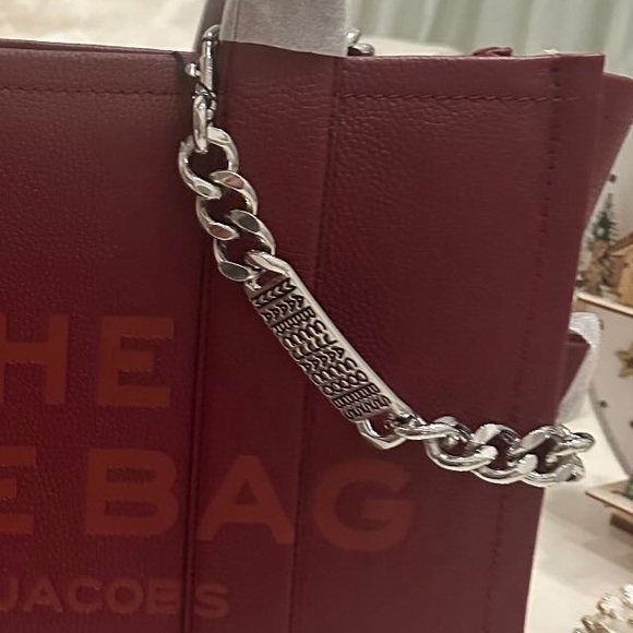 NWT Marc Jacobs Barcode Silver Chain - Picture 3 of 3